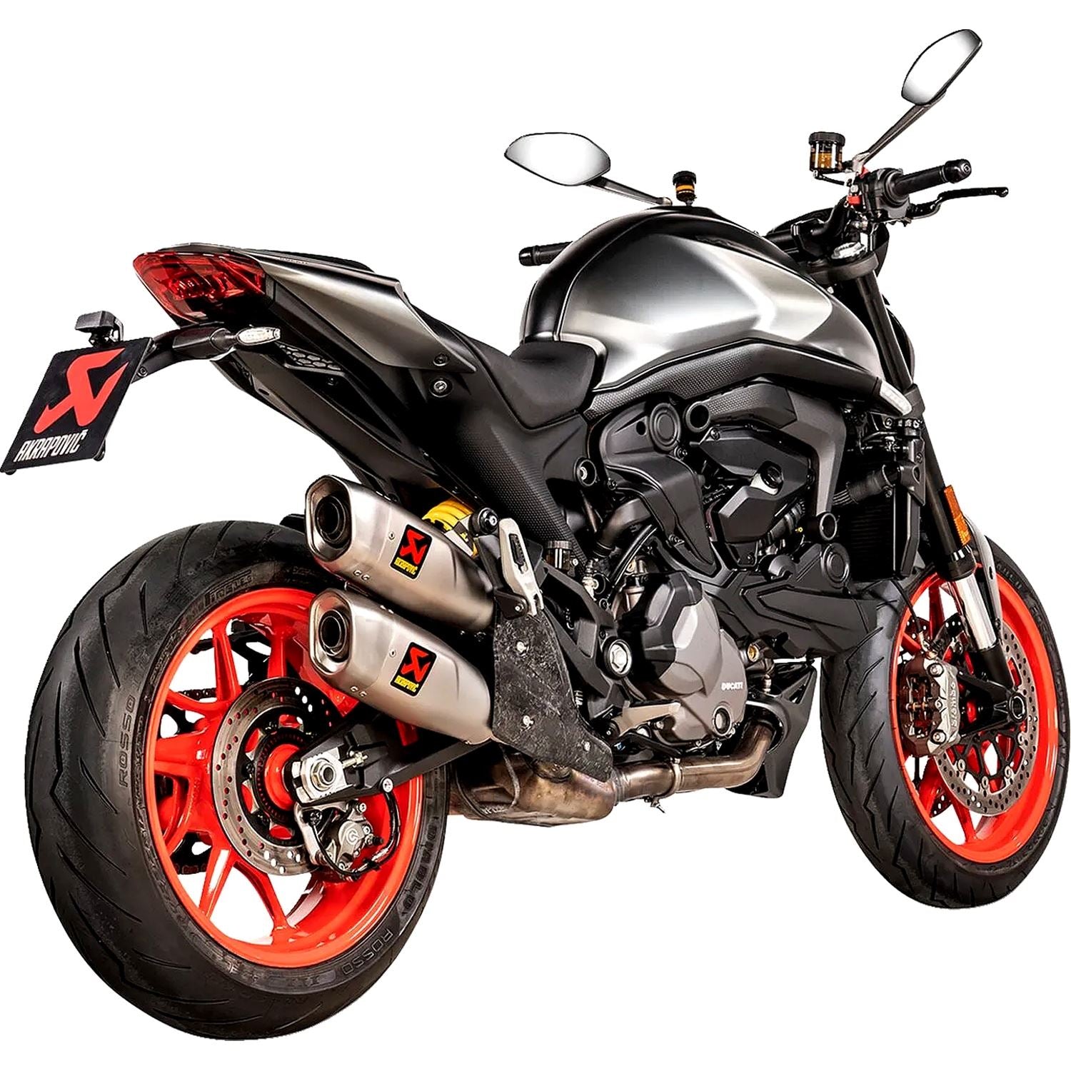 Akrapovic Carbon Fiber Exhaust Heat Shield For Ducati MONSTER 937 SP ABS 2023-2025
